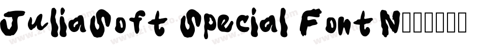 JuliaSoft Special Font N字体转换